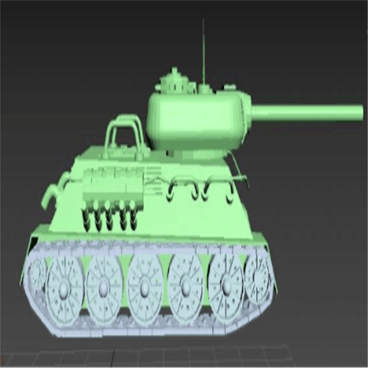 武强充气军用坦克模型